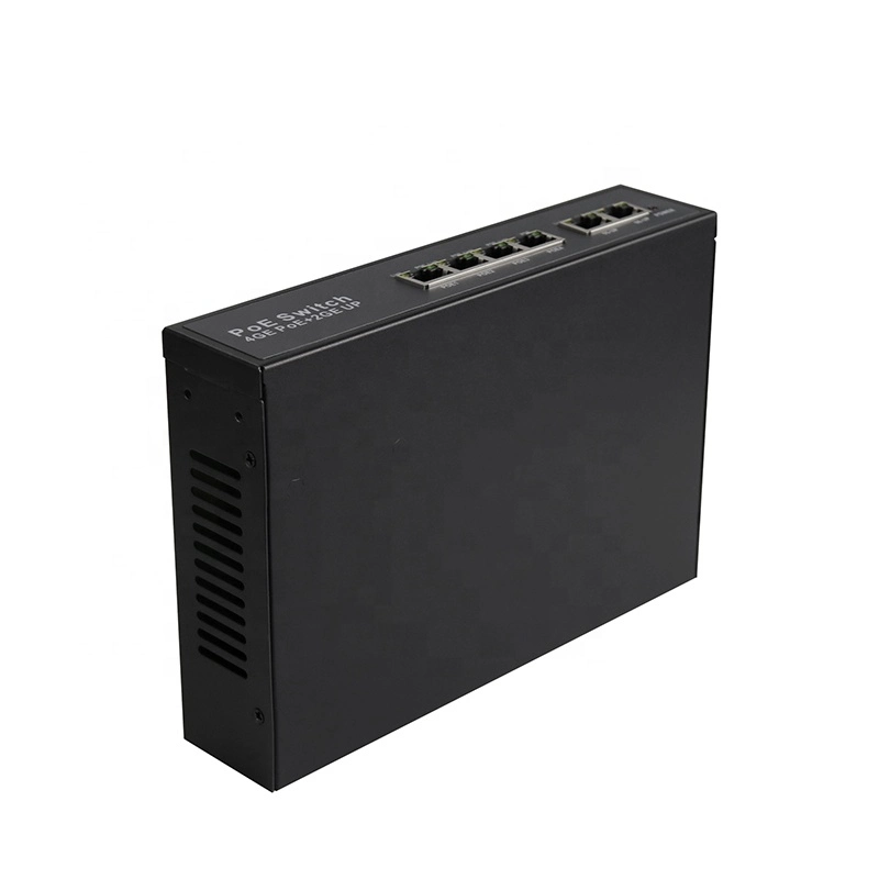 4ep+2e सीरीज Poe स्विच OEM ODM 100m 4 10/100Mbps Poe पोर्ट्स 2